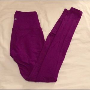 Lululemon high waisted winderunder
